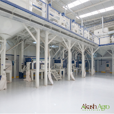 akash agro Psyllium Machine